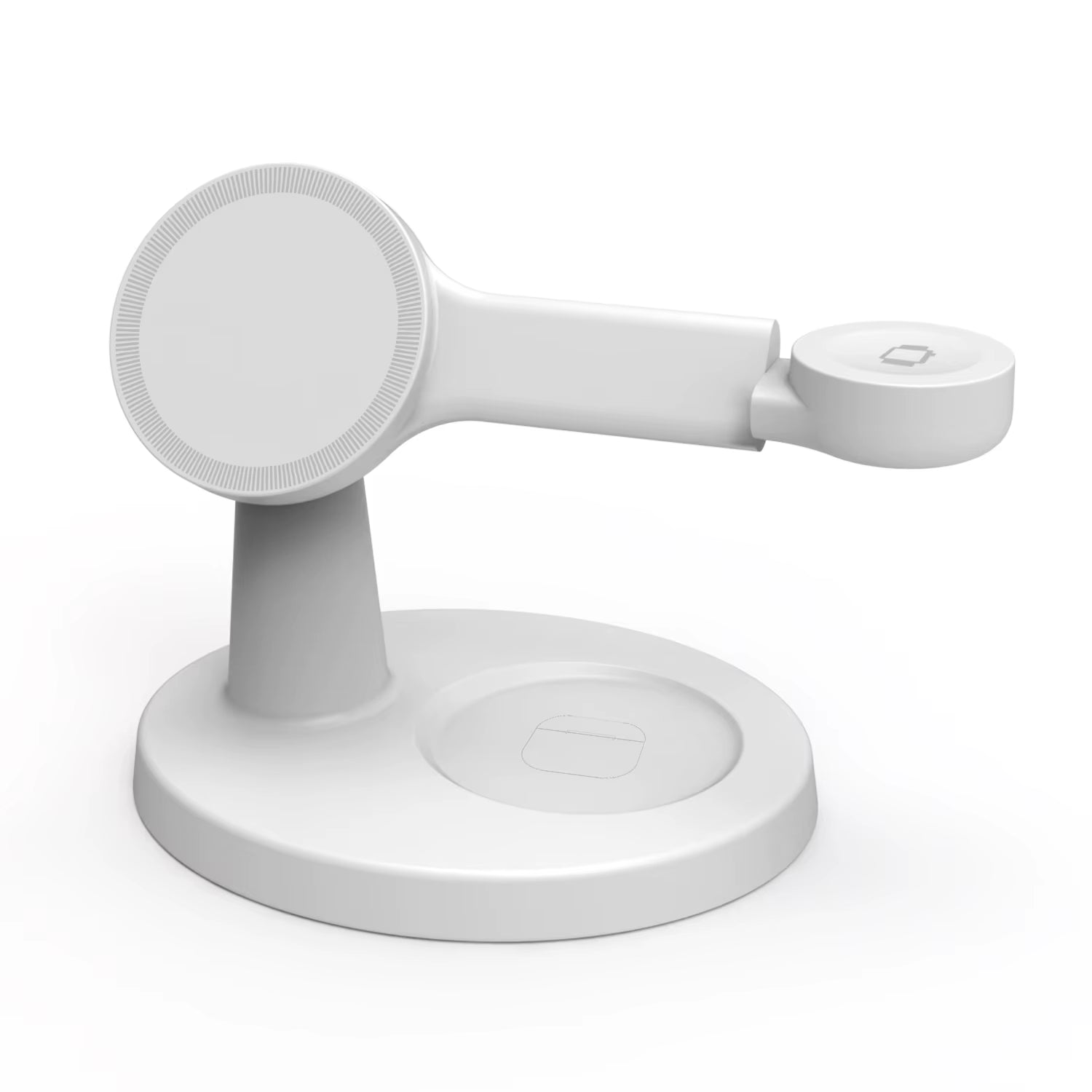 3 in 1 Magnetic Wireless Charger Stand for Magsafe Iphone 16 15 14 13 Pro Max Apple Watch 9 8 Airpods Pro Fast Charging Station