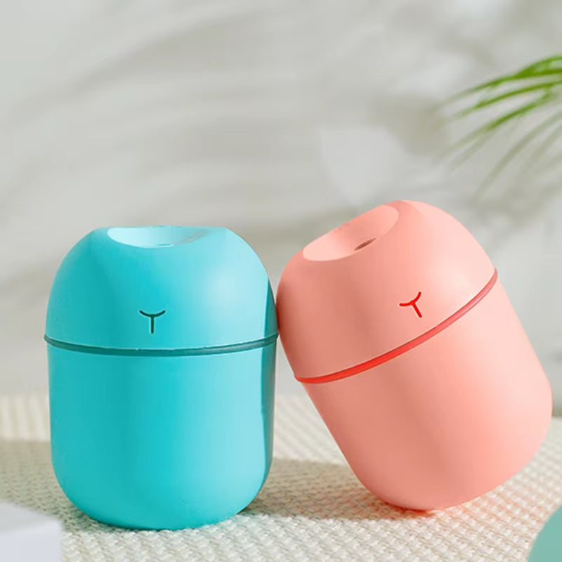Multifunctional Mini Humidifier Portable USB Powered Home Use Humidifier Car Purifier Ilent with Night Light Air Purifier