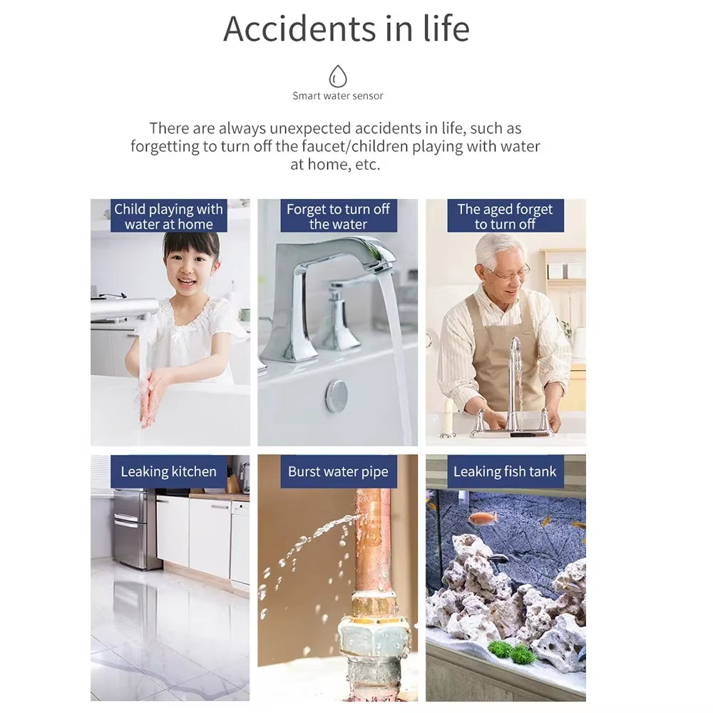 Smart Zigbee Water Leak Detector