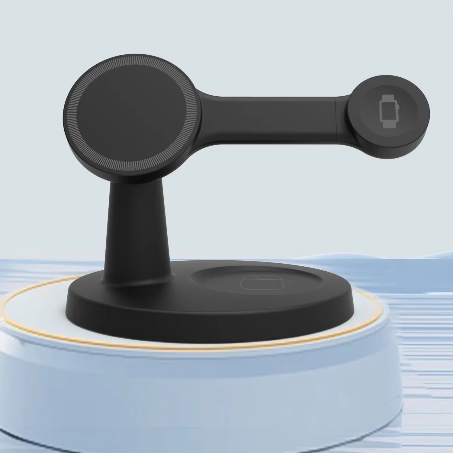 3 in 1 Magnetic Wireless Charger Stand for Magsafe Iphone 16 15 14 13 Pro Max Apple Watch 9 8 Airpods Pro Fast Charging Station