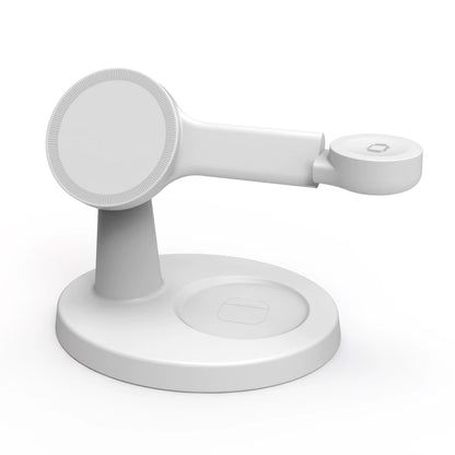 3 in 1 Magnetic Wireless Charger Stand for Magsafe Iphone 16 15 14 13 Pro Max Apple Watch 9 8 Airpods Pro Fast Charging Station