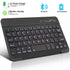 7/10Inch Bluetooth 5.1 Keyboard Mini Wireless Keyboard for Ipad Pro Air Notebook Rechargeable Gaming Keyboard for Laptop Tablet