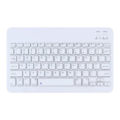 7/10Inch Bluetooth 5.1 Keyboard Mini Wireless Keyboard for Ipad Pro Air Notebook Rechargeable Gaming Keyboard for Laptop Tablet