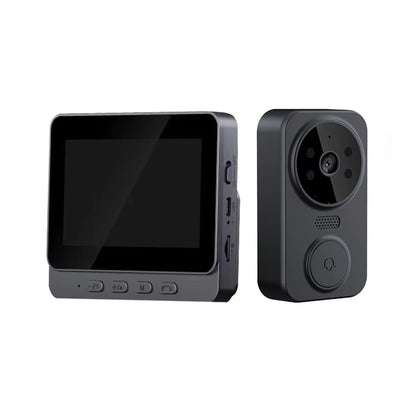 Wireless Video Doorbell Camera Bundle Smart Security System with Night Vision 2.4G Wifi HD Motion Detection and Cloud Storage