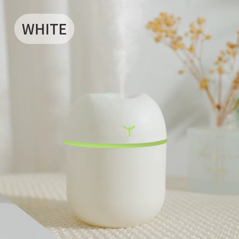 Multifunctional Mini Humidifier Portable USB Powered Home Use Humidifier Car Purifier Ilent with Night Light Air Purifier