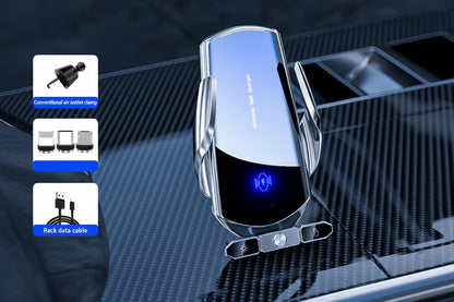 Car Wireless Charger Magnetic Cell Phone Holder Mobile Phone Stand in Car GPS Support 360° Rotatable Mount for Iphone Xiaomi