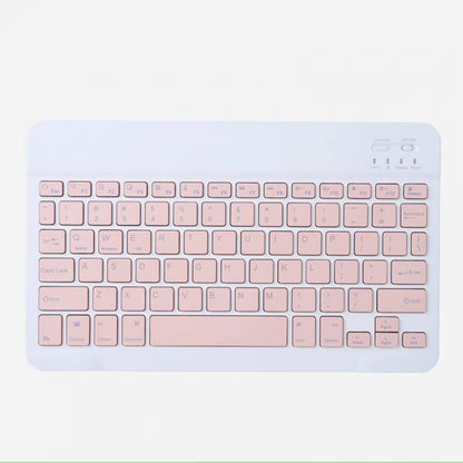 7/10Inch Bluetooth 5.1 Keyboard Mini Wireless Keyboard for Ipad Pro Air Notebook Rechargeable Gaming Keyboard for Laptop Tablet