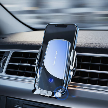 Car Wireless Charger Magnetic Cell Phone Holder Mobile Phone Stand in Car GPS Support 360° Rotatable Mount for Iphone Xiaomi