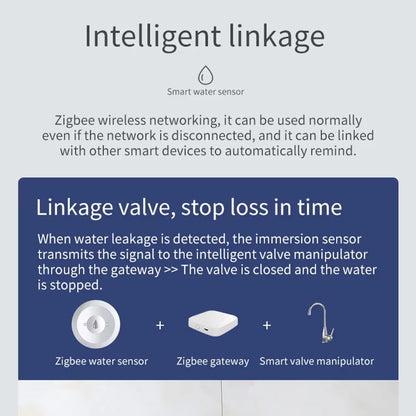Smart Zigbee Water Leak Detector