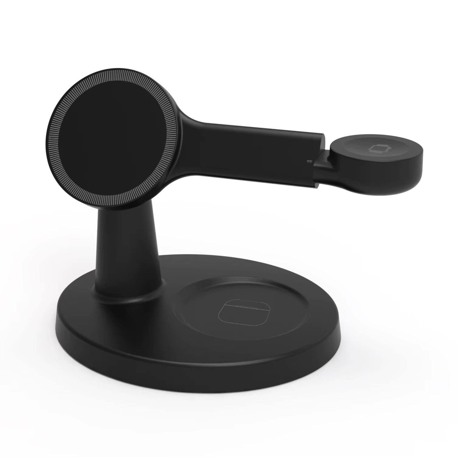 3 in 1 Magnetic Wireless Charger Stand for Magsafe Iphone 16 15 14 13 Pro Max Apple Watch 9 8 Airpods Pro Fast Charging Station